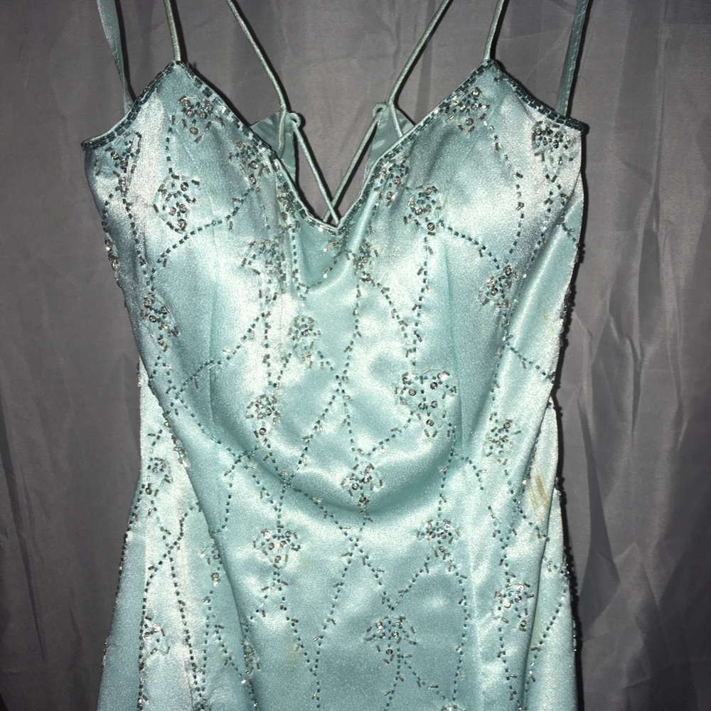 Precious Formals Prom Dress! Size 2, Diamond-top!